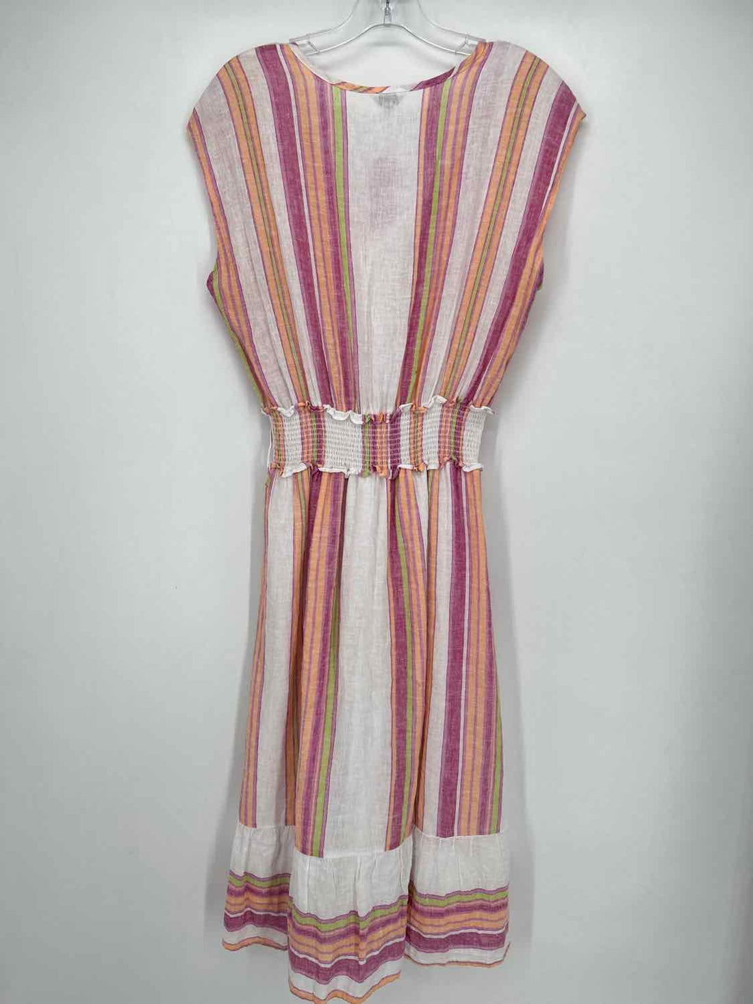 Rails Size XS White Striped Dress