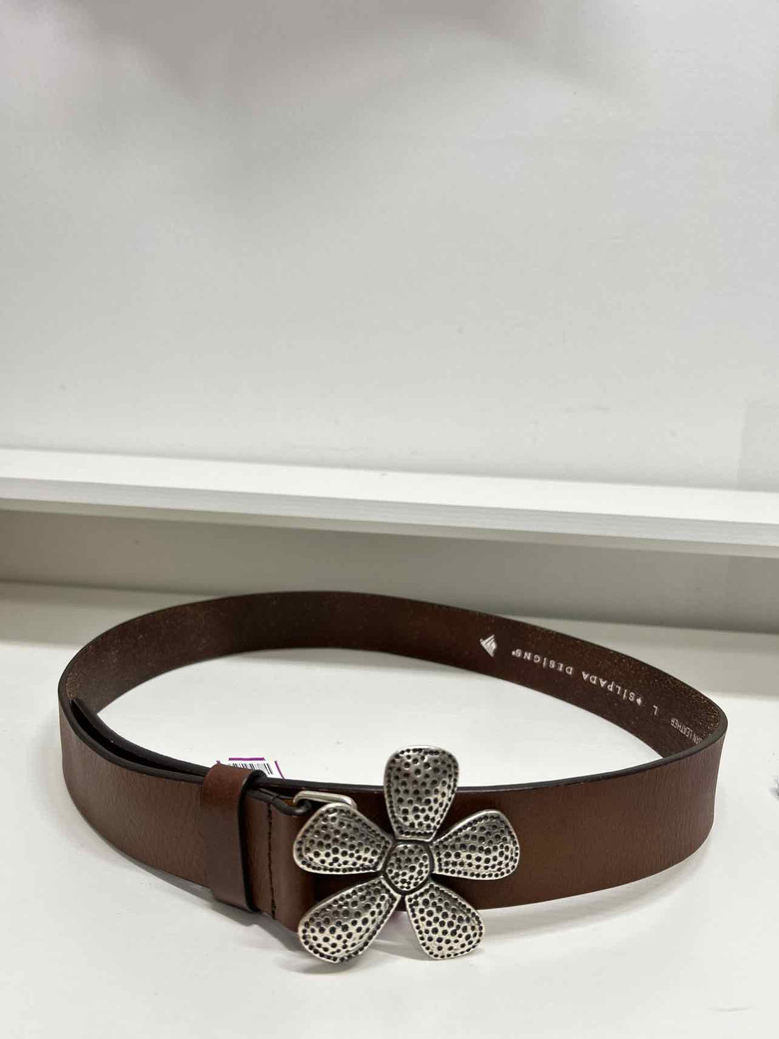 Silpada Size L Leather Brown Belts