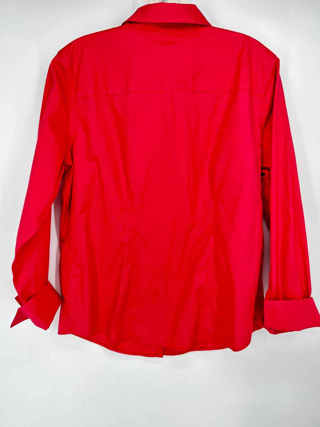 Chicos Size 1(M) Red Long Sleeve