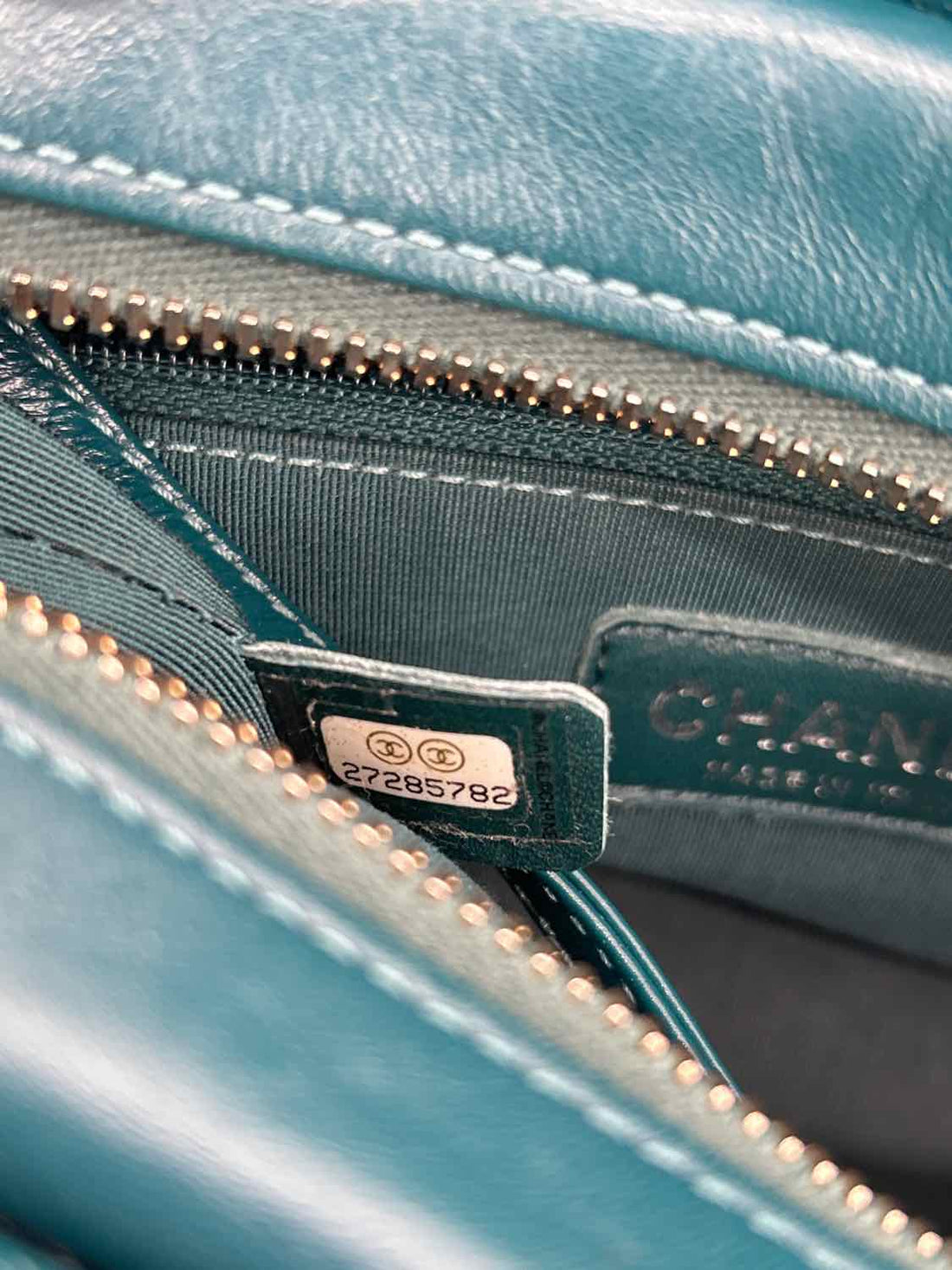 Chanel Gabrielle Teal Crossbody