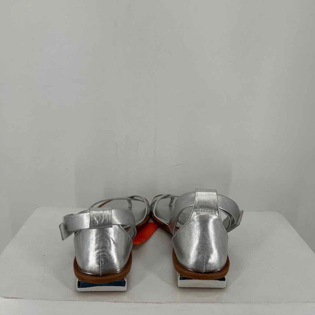 Franco Sarto Women Size 9 Silver Sandals