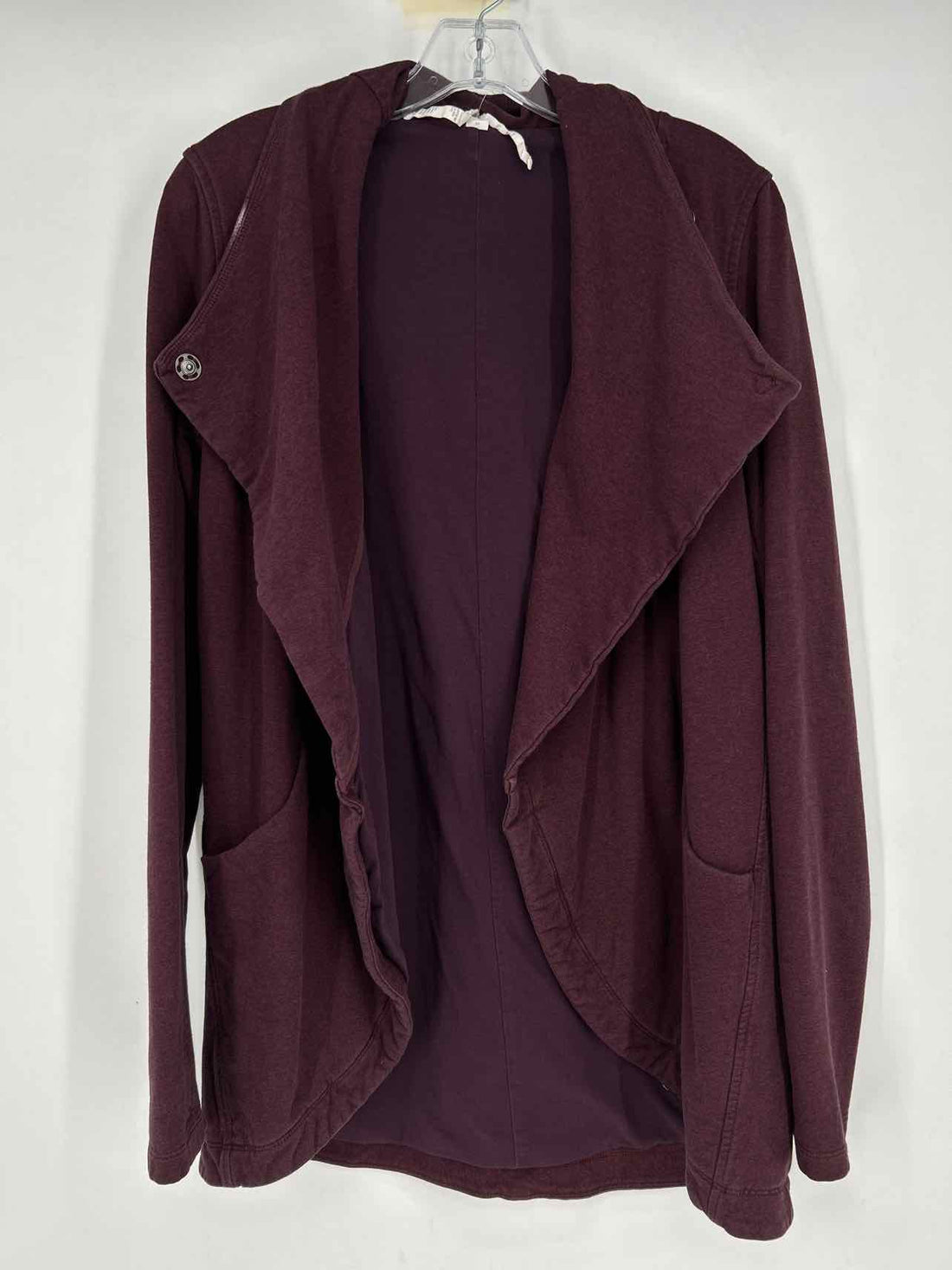 Lululemon Size 8 Dark Burgundy Active Jacket