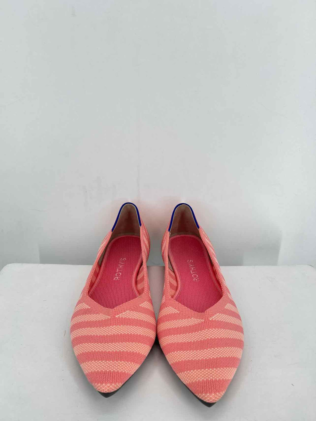 Rothys Women Size 10 Pink Striped Flats