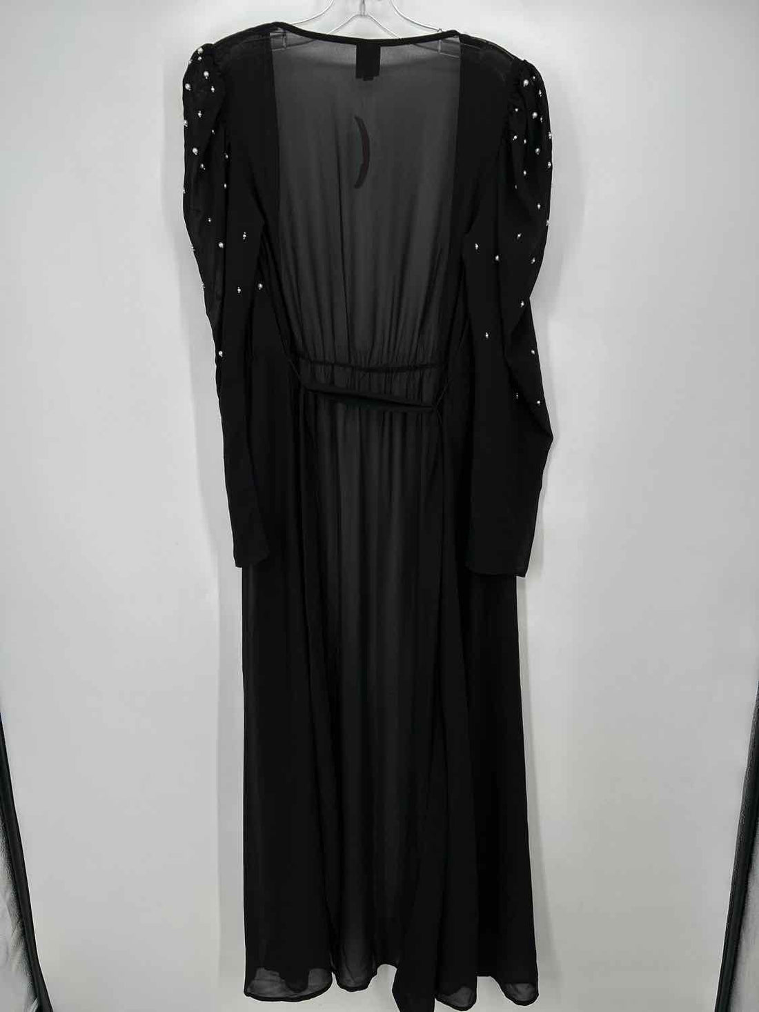 Express Size S/M Black Pearl Sheer Kimono