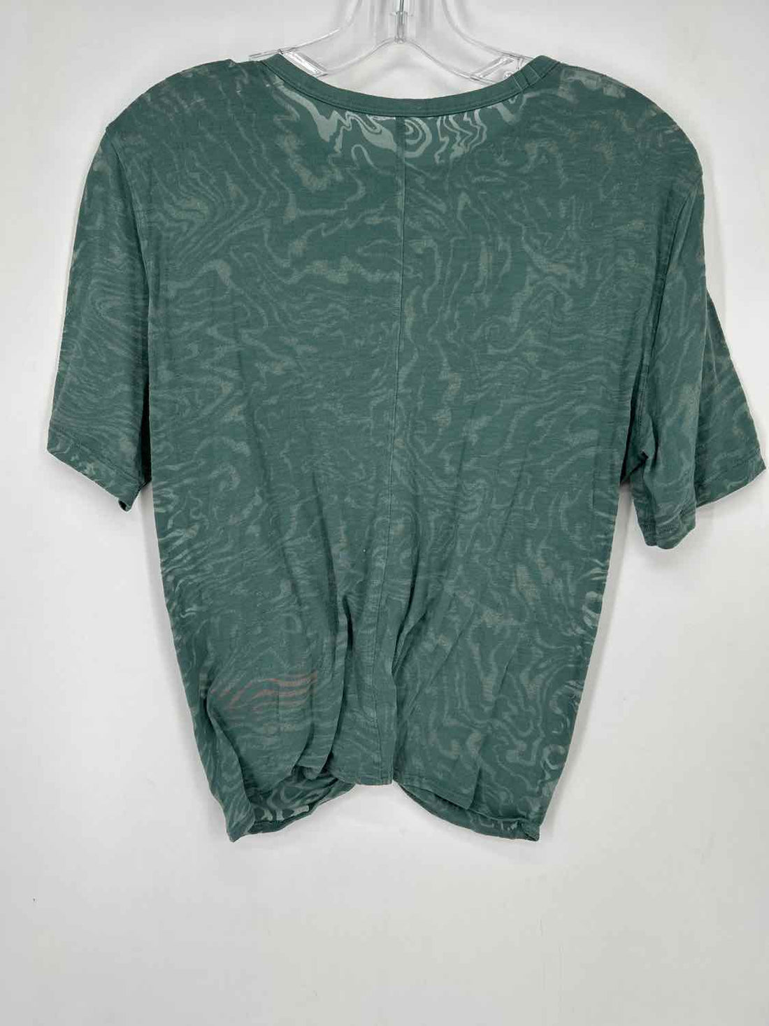 Lululemon Size No Size Green Print Active Tops