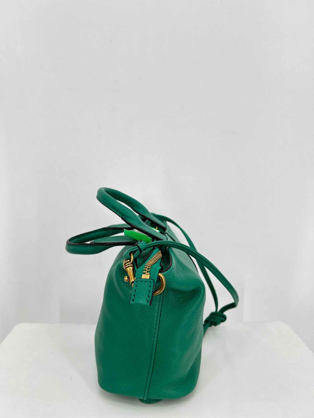Banana Republic Green Leather Excellent Condition Satchel