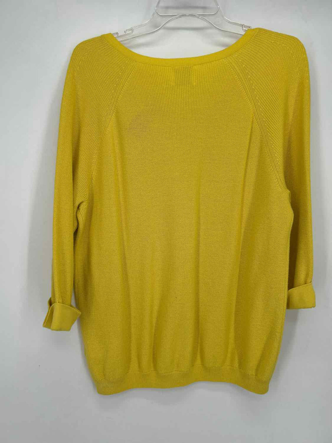 Edinburgh Knitwear Size L Yellow Sweater
