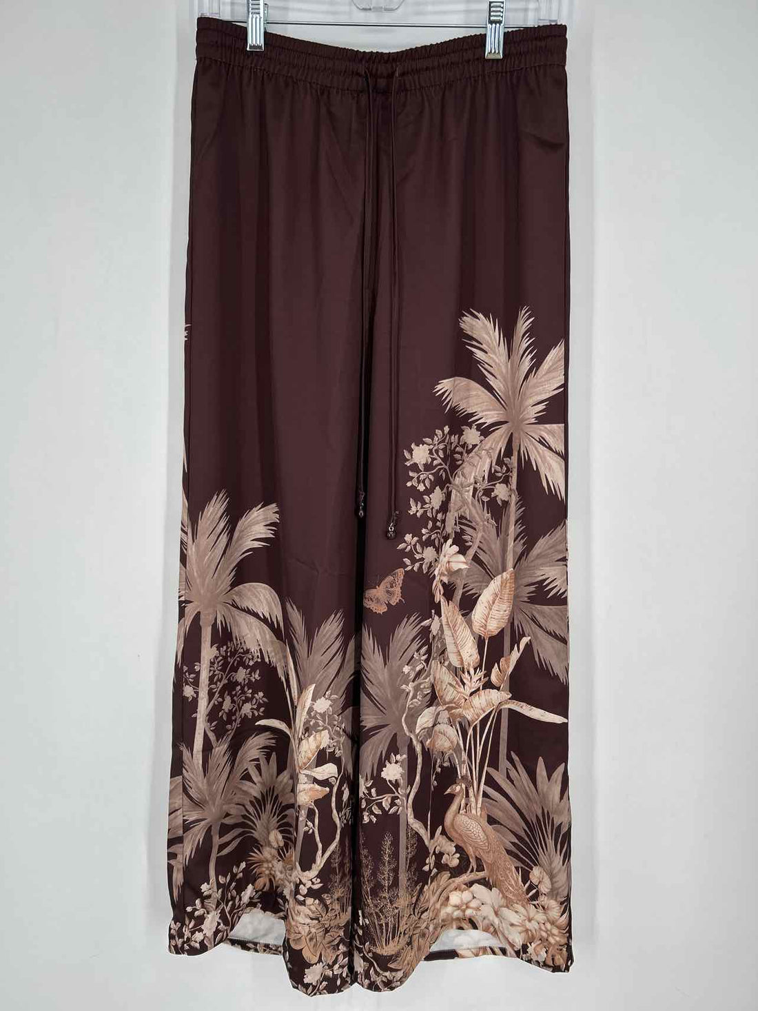 Rachel Zoe Size S Brown Floral Pants