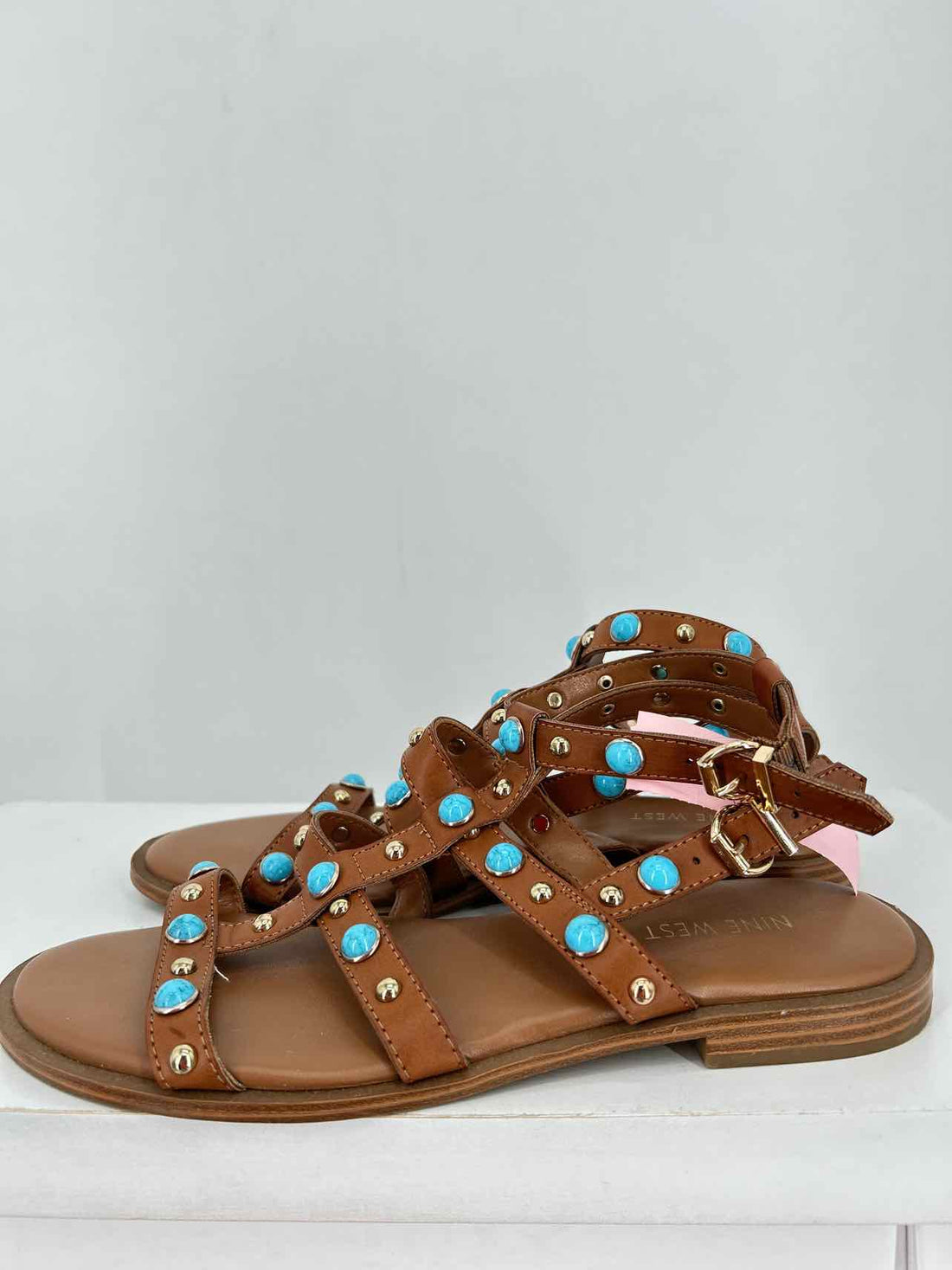 Nine West Women Size 9 Brown Sandals