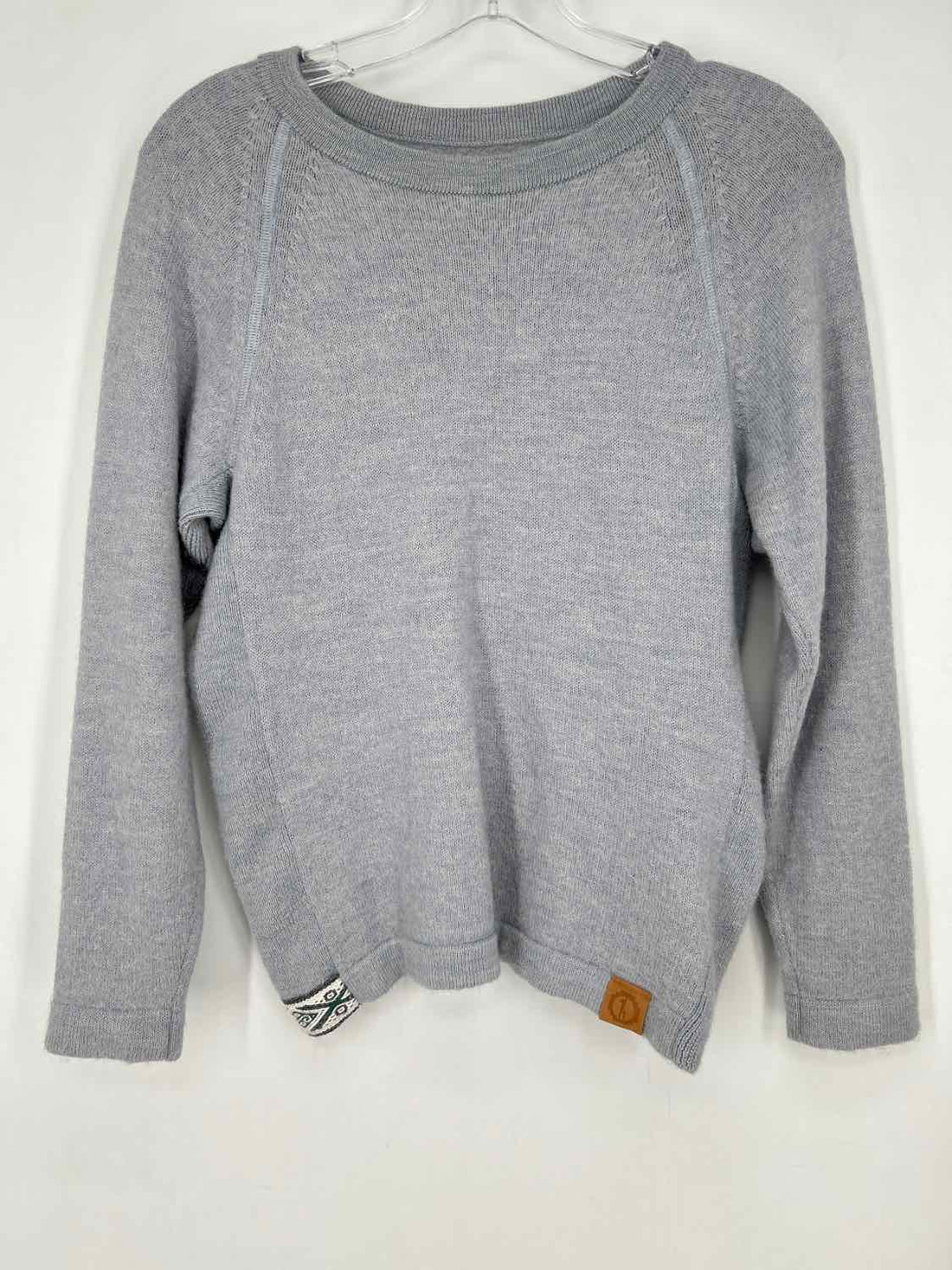 PAKA Size M Gray Alpaca Sweater