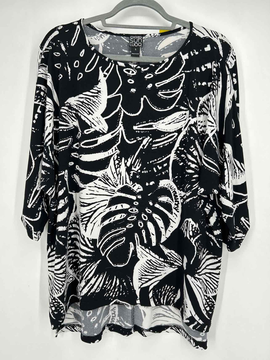clara sun woo Size L Black & White Long Sleeve