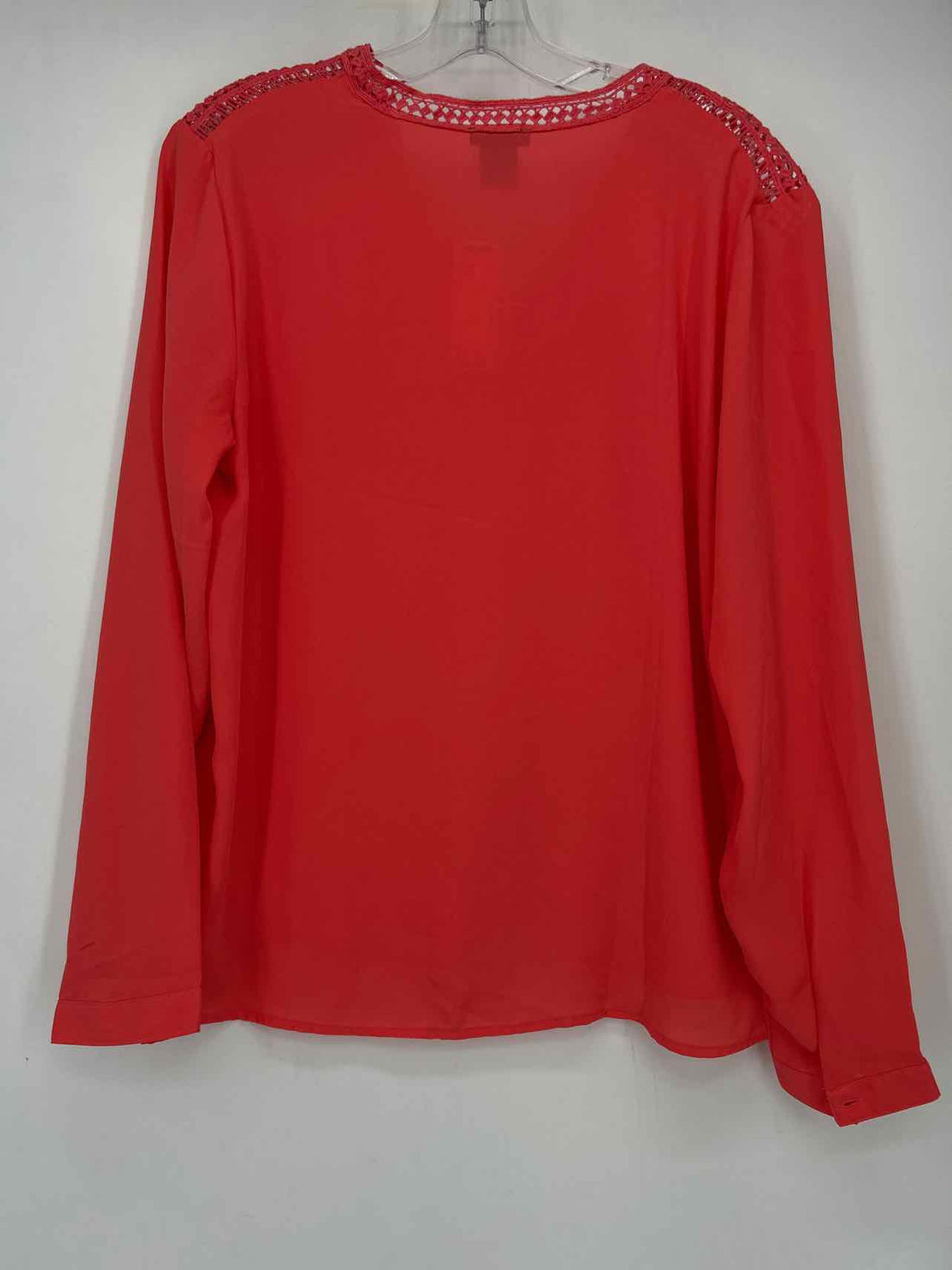 Ann Taylor Size M Salmon Long Sleeve