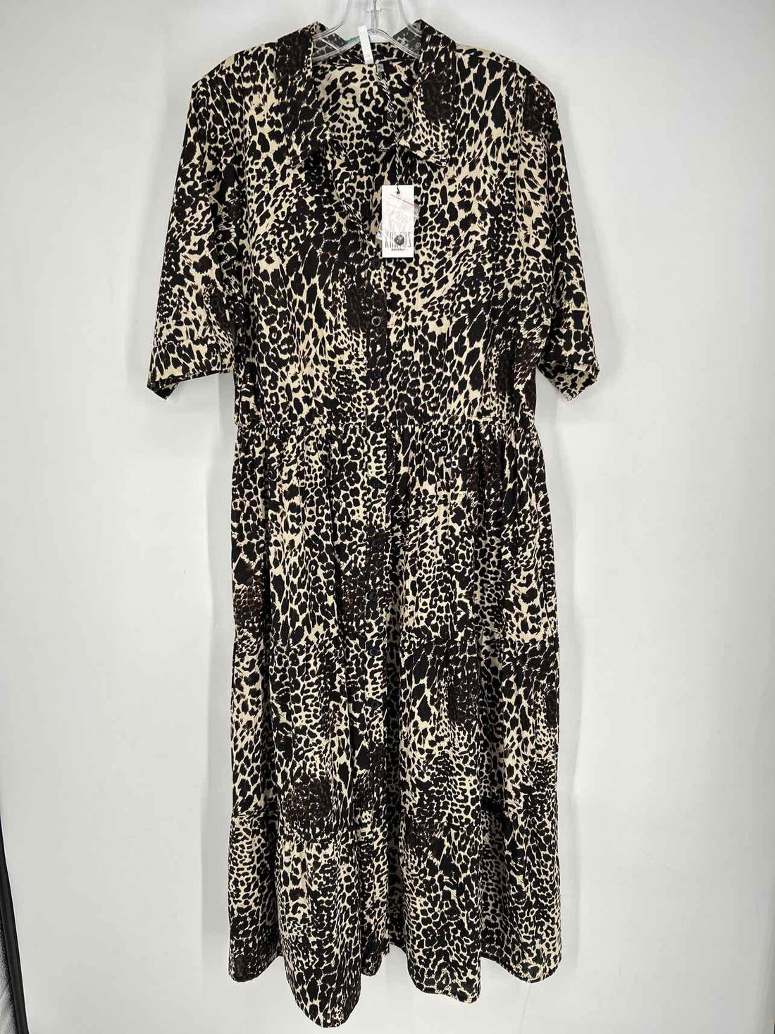 Kaktus Size XL leopard print NWT Dress