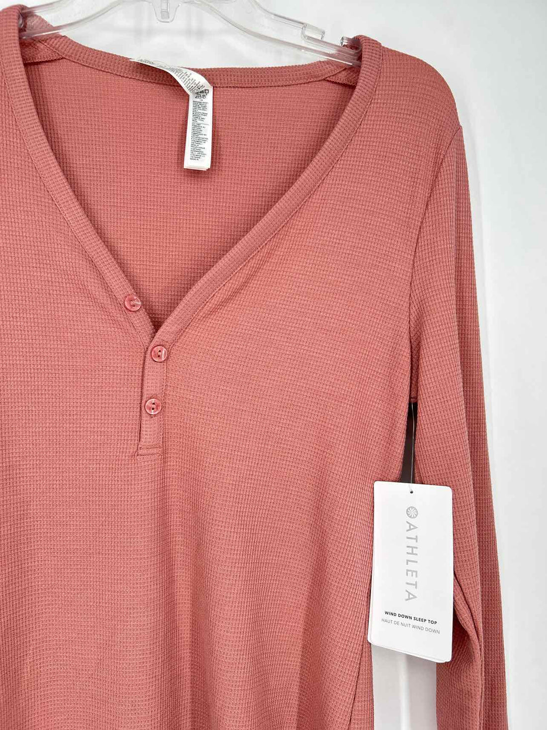 Athleta Size S Dusty Pink NWT Long Sleeve
