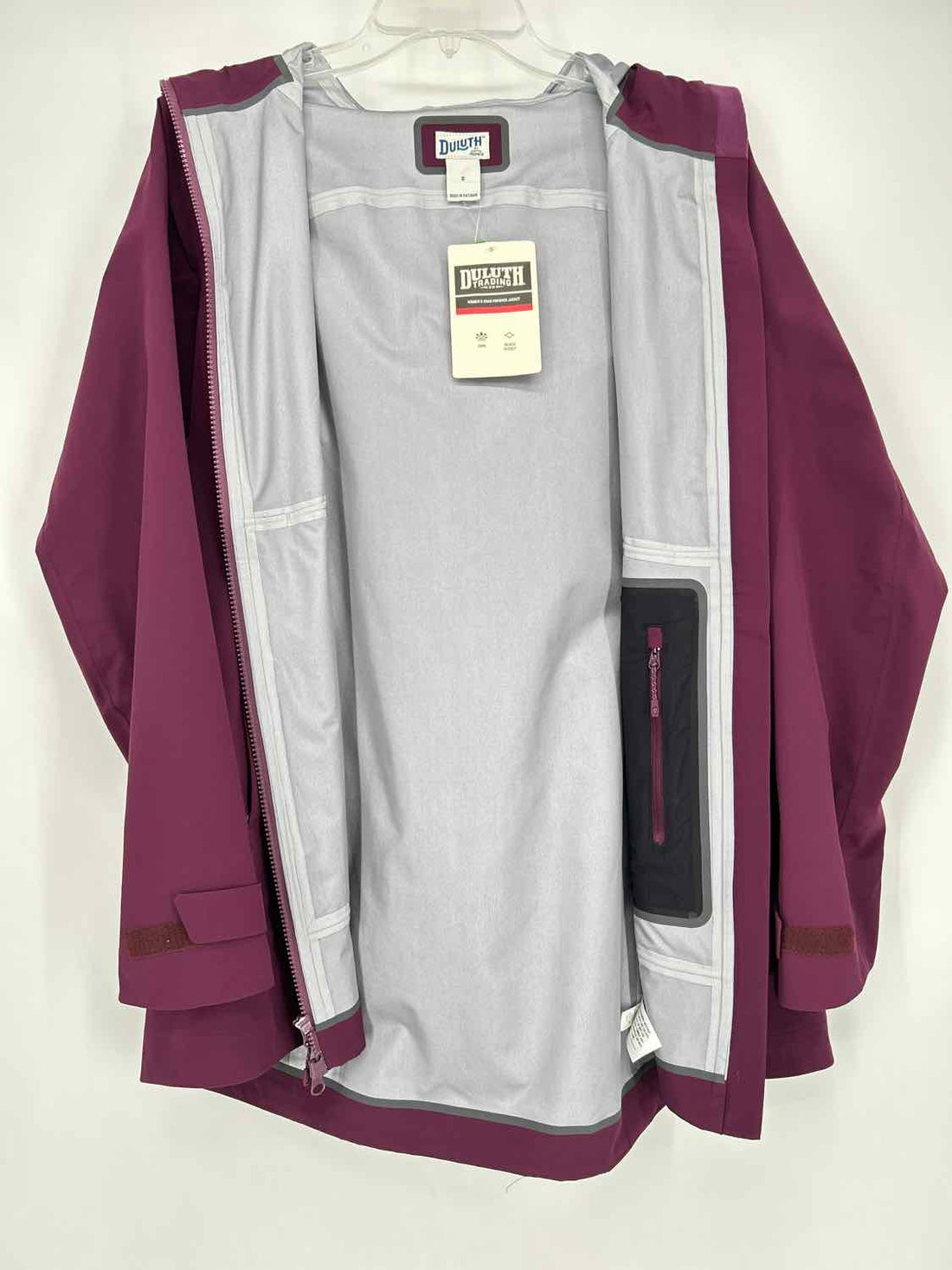 Duluth Trading Company Size S Purple NWT Jacket (Outdoor)