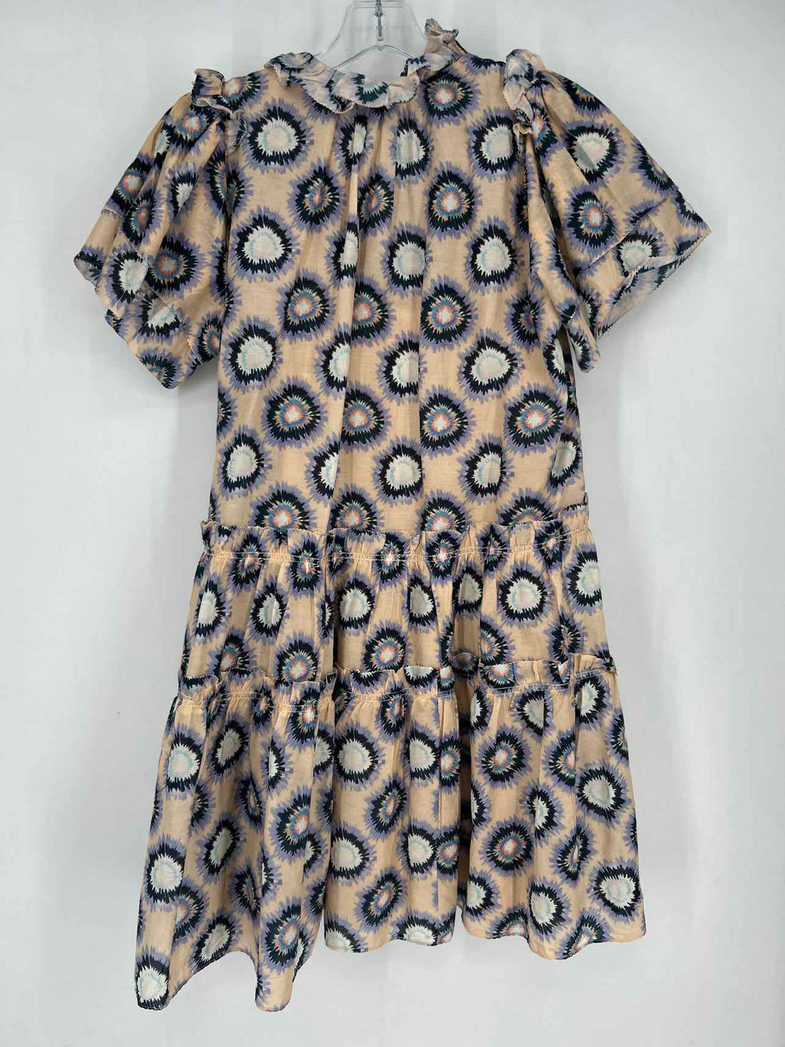 Hunter Bell Size S Blush Print Short Sleeve Dress