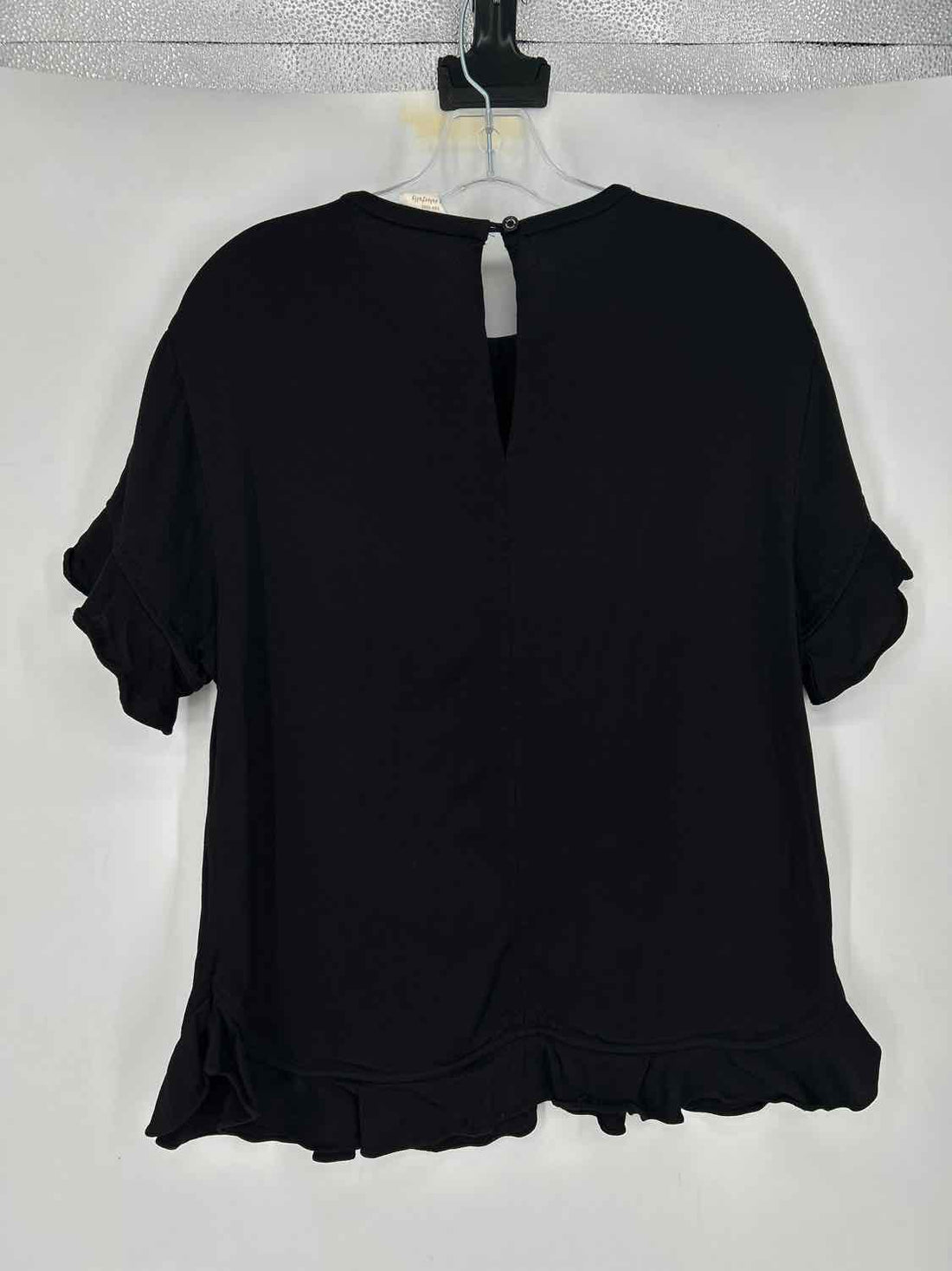 Kate Spade Size L Black Short Sleeve