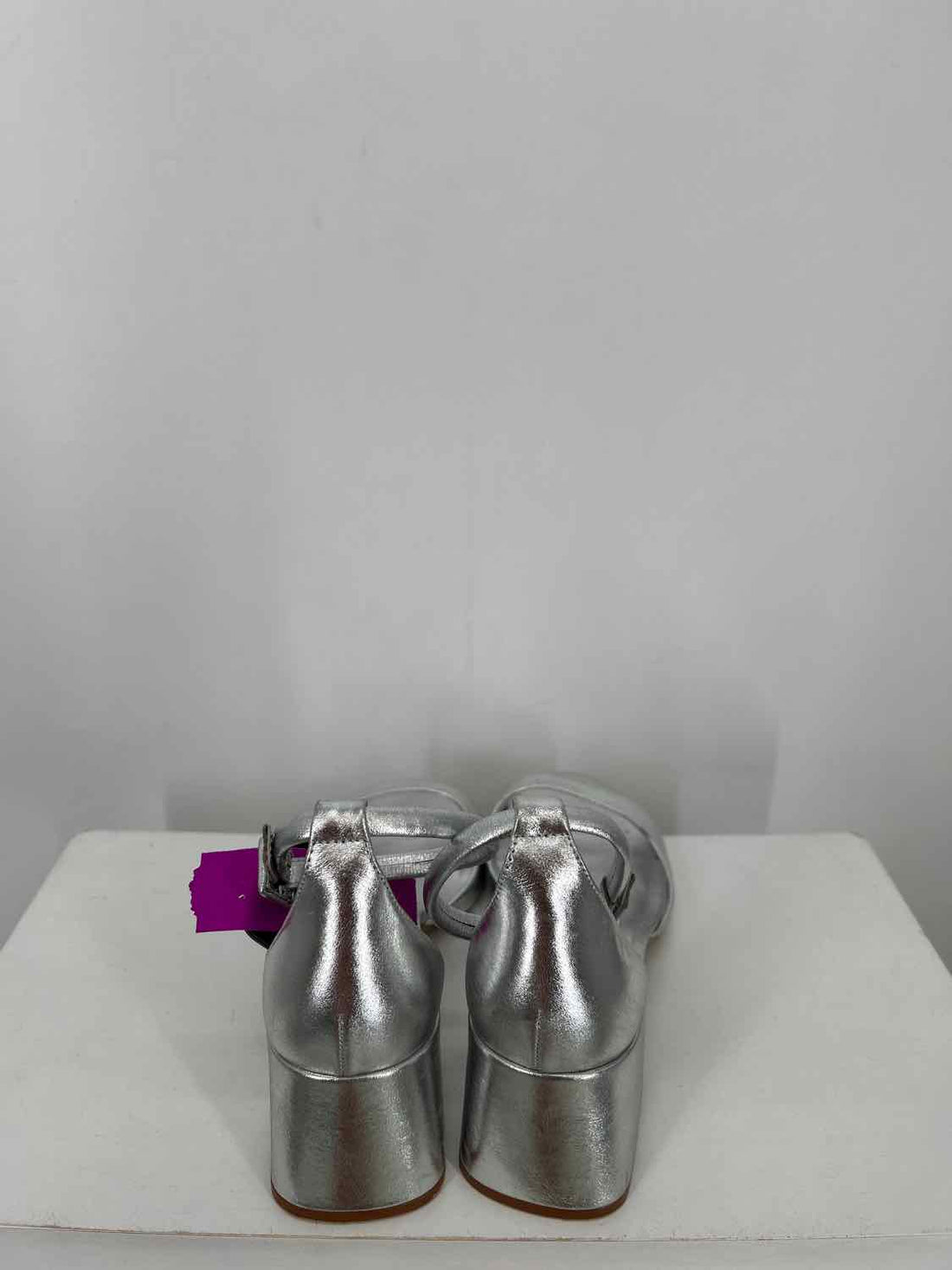 Steve Madden Women Size 9.5 Silver Heels