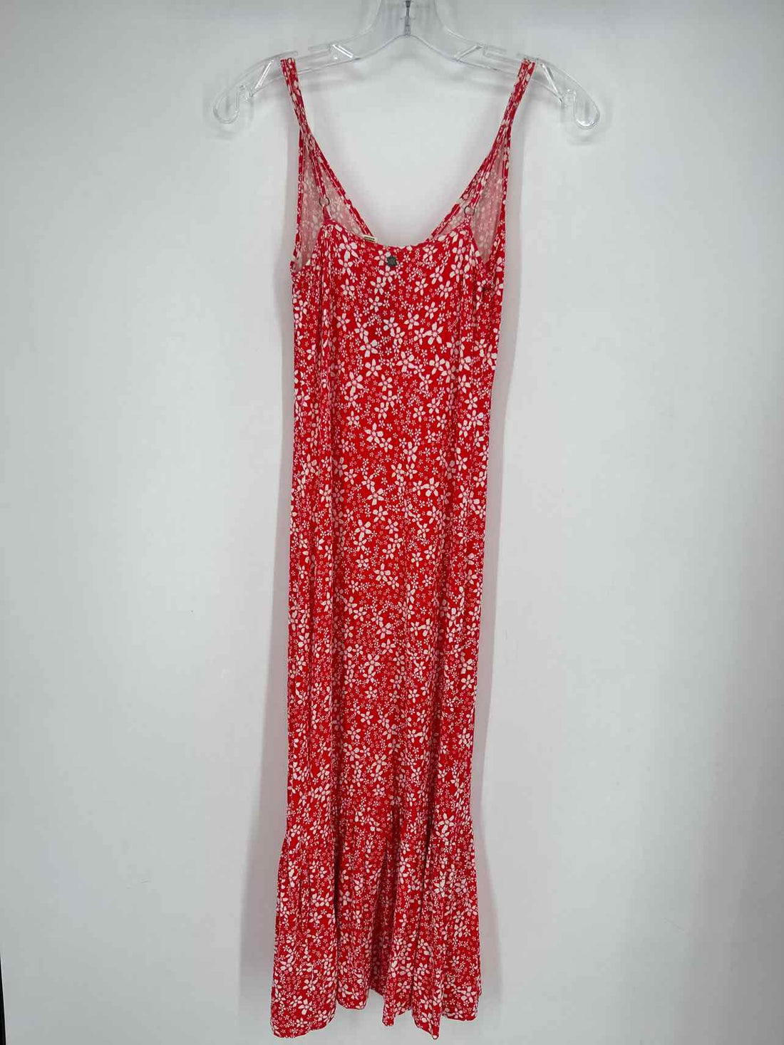Roxy Size S Red Floral Dress