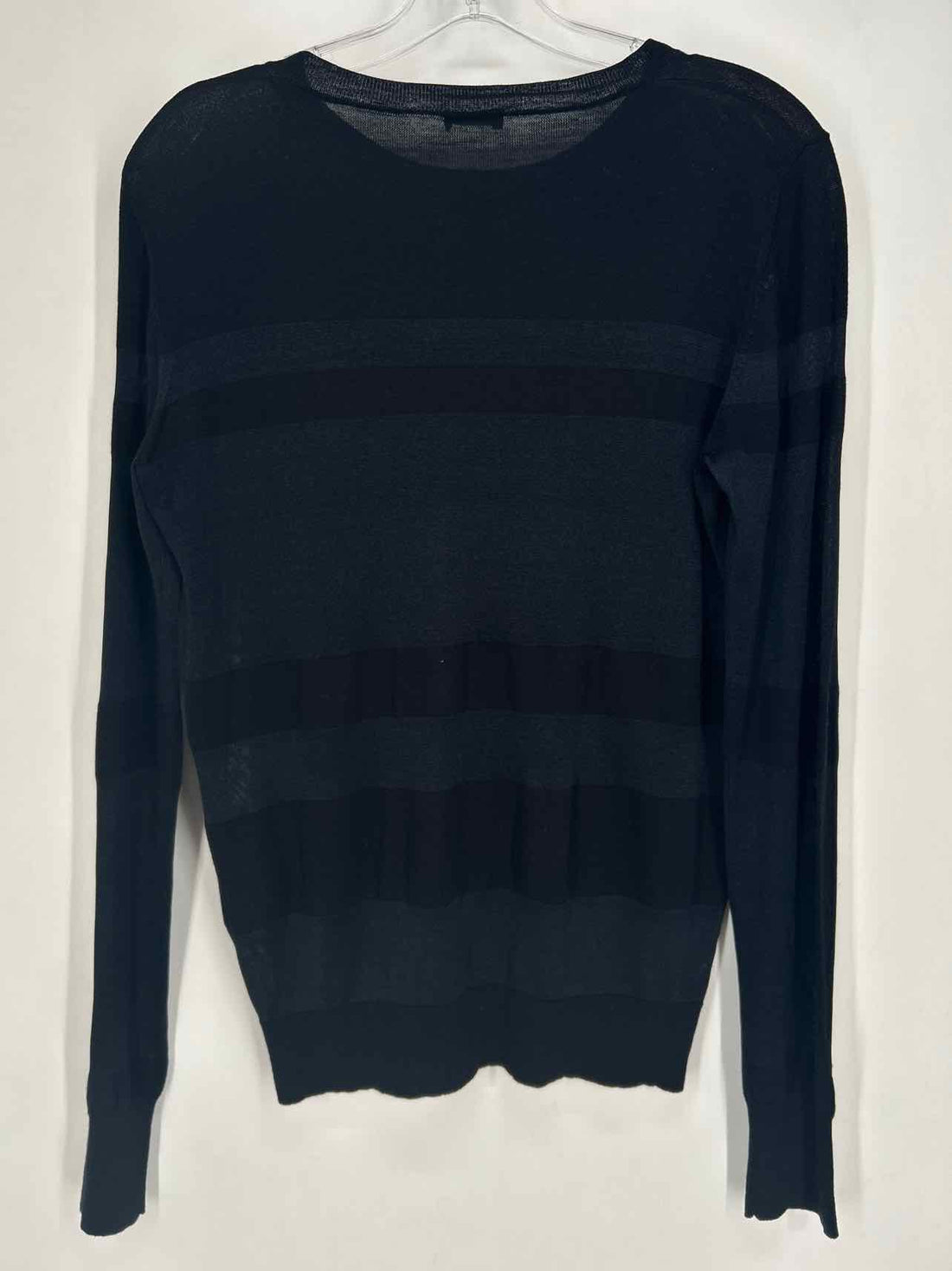 Joseph Size XL Navy Striped Long Sleeve