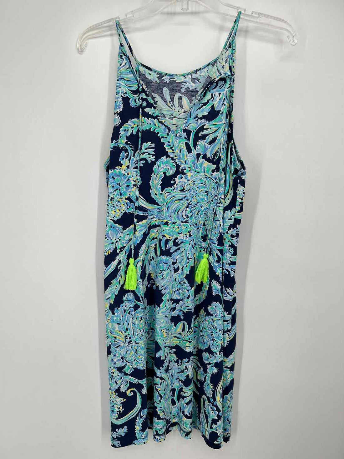 Lilly Pulitzer S Navy Print Sleeveless Lilly Pulitzer Dress