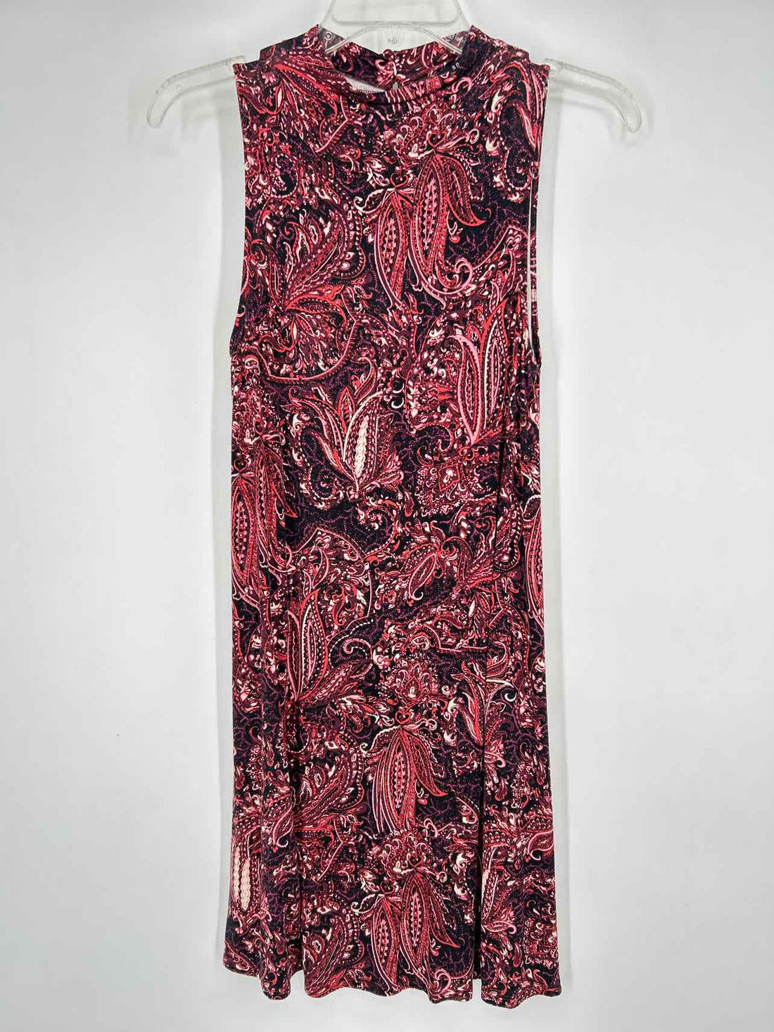 American Eagle Size XS Black & Red Paisley Dress