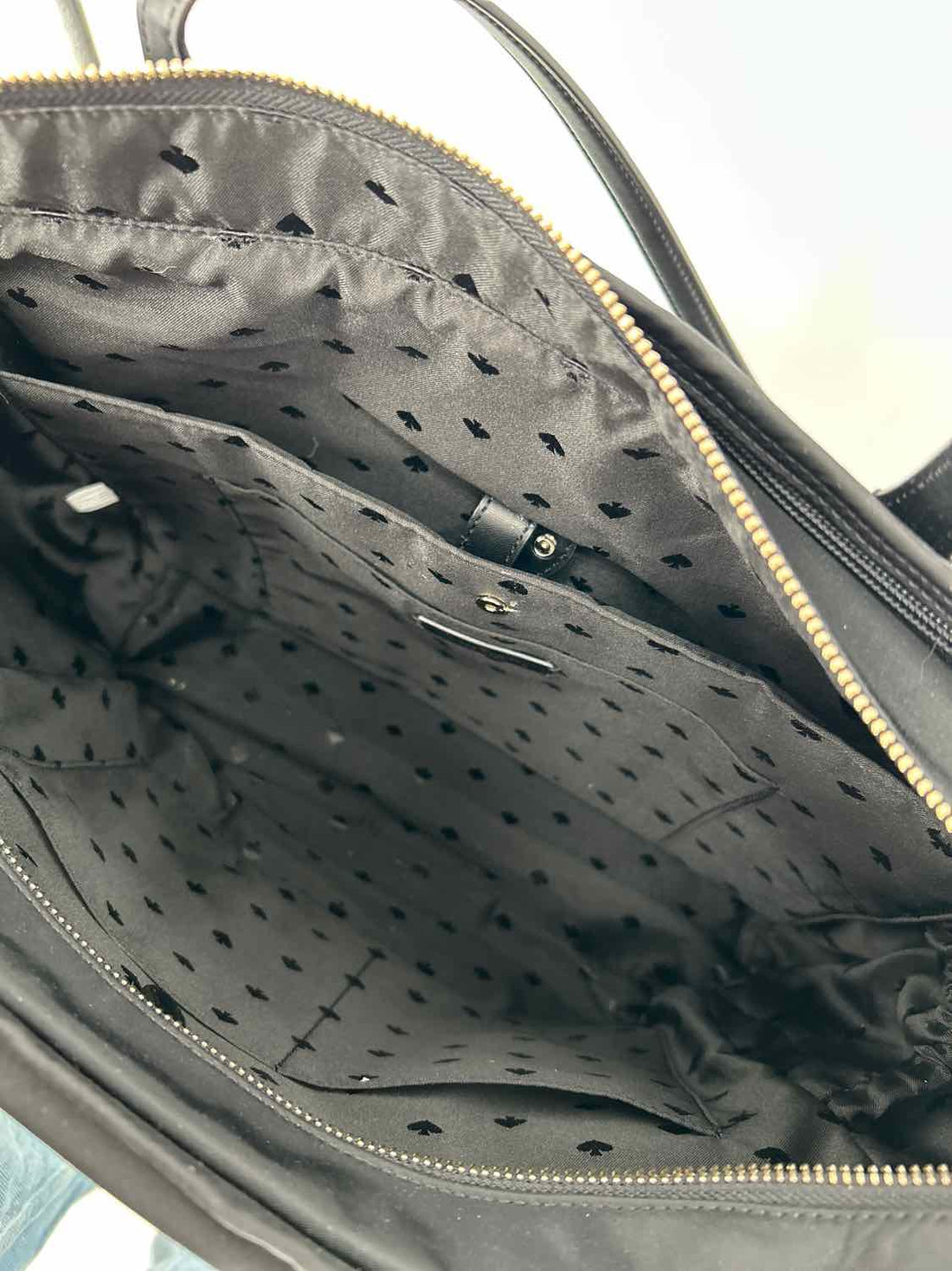 Kate Spade Black Nylon Tote