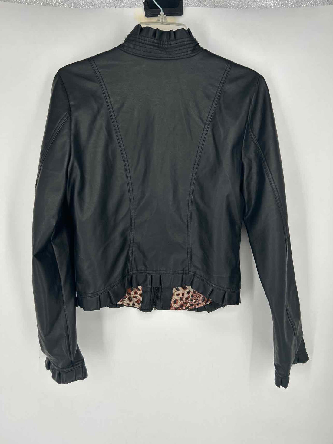Therapy by Lane Crawford Size S Black Faux Leather NWT Jacket