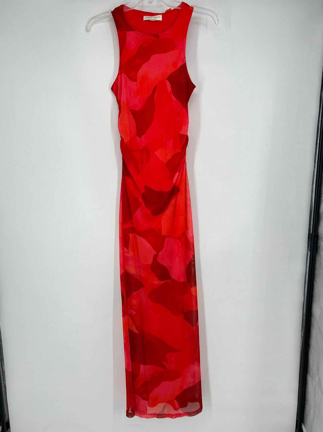Thirty Thirty Size M Red Sleeveless Dress