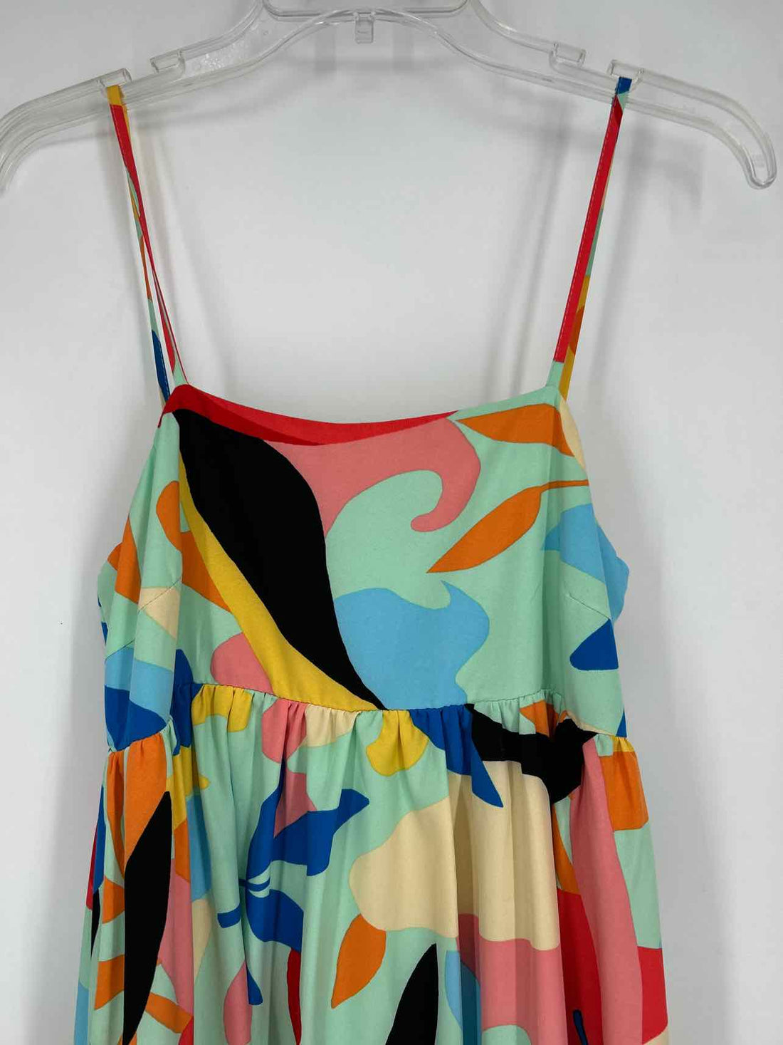 TCEC Size M Mint Multi Color Dress