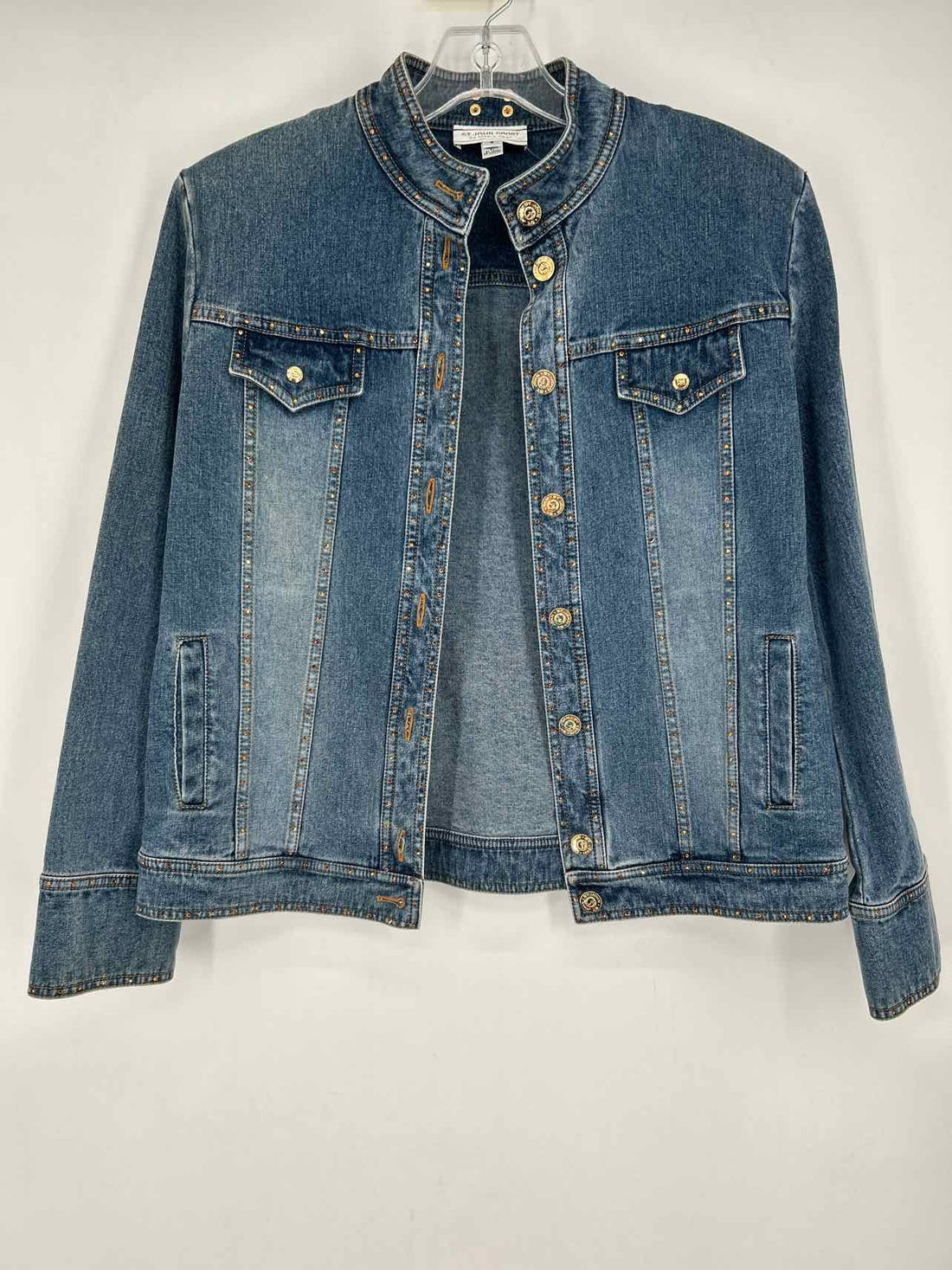 St John Sport by Marie Gray Size S Denim Jacket