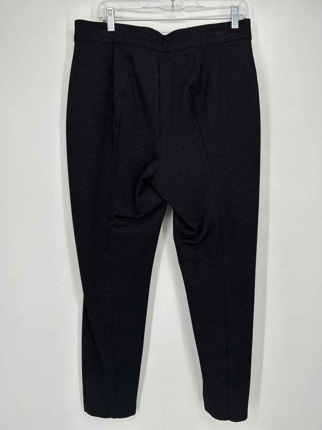 Anne Klein Size 14 Shiny Black Pants