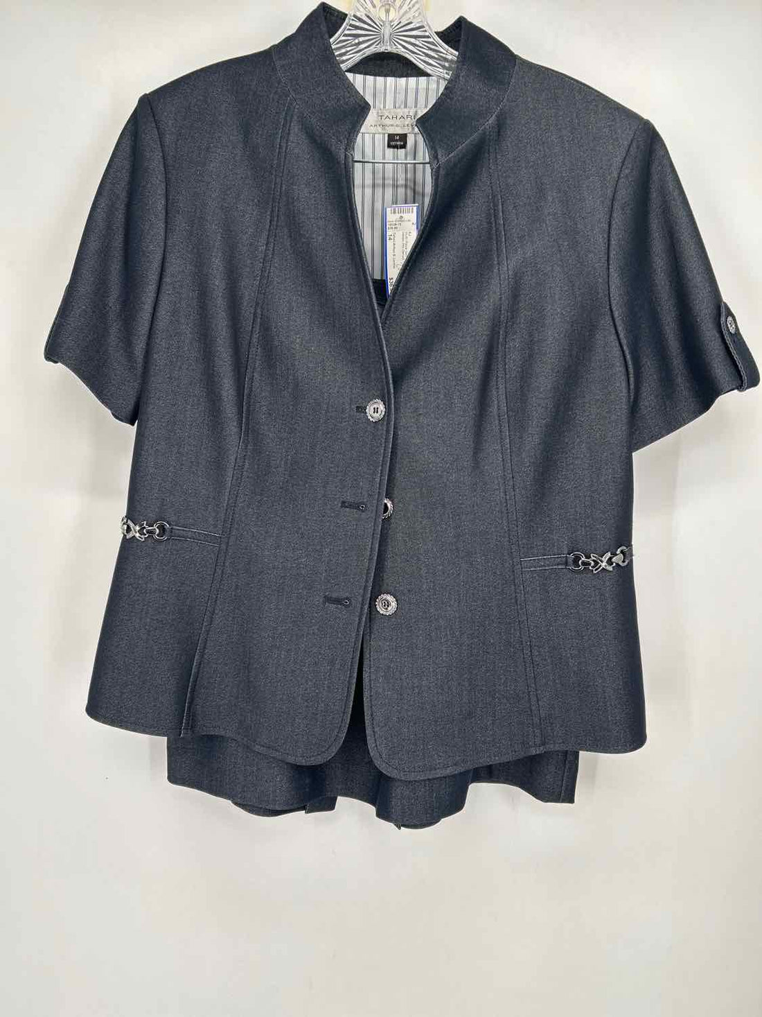 Tahari Arthur S. Levine Size 14 Denim Multi-Piece Set