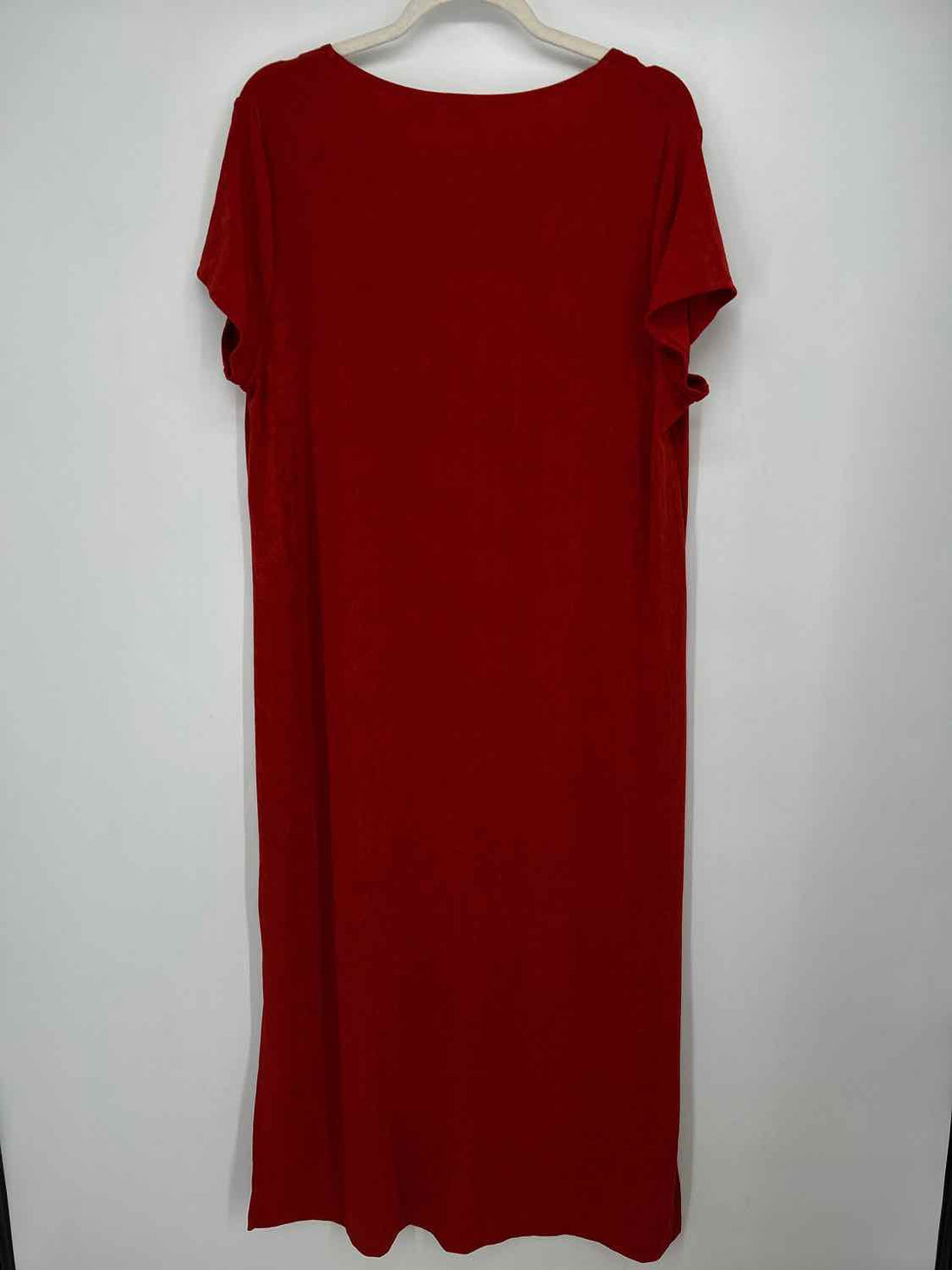 Chicos Traveler's Size 3(XL) Burnt Orange Pre Owned Dress