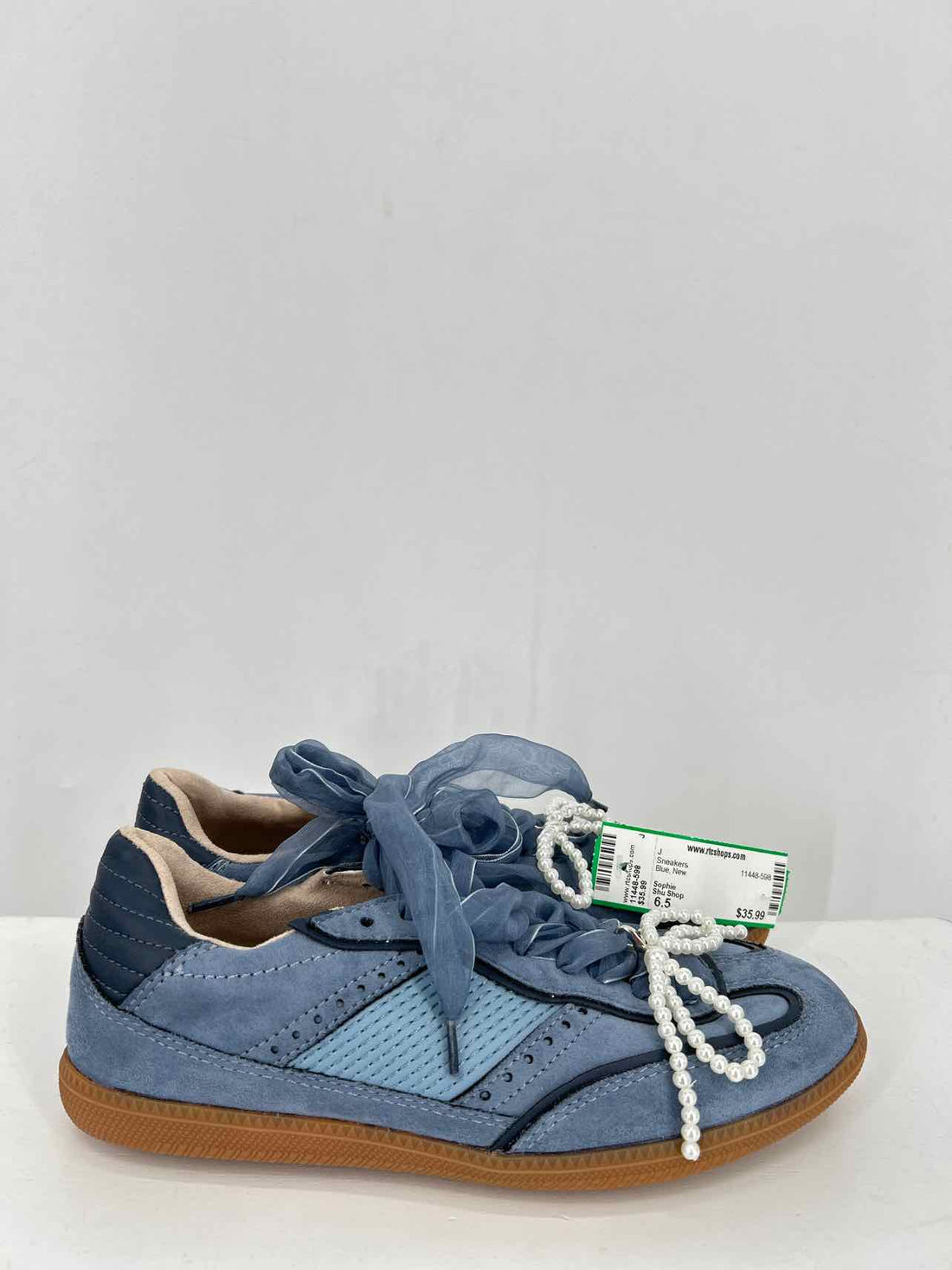 Shu Shop Women Size 6.5 Blue New Sneakers