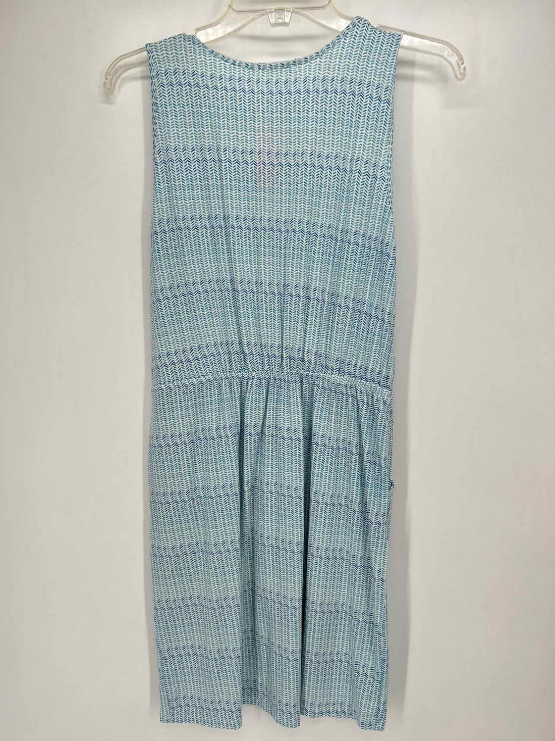 Carve Designs Size S Blue Print Dress