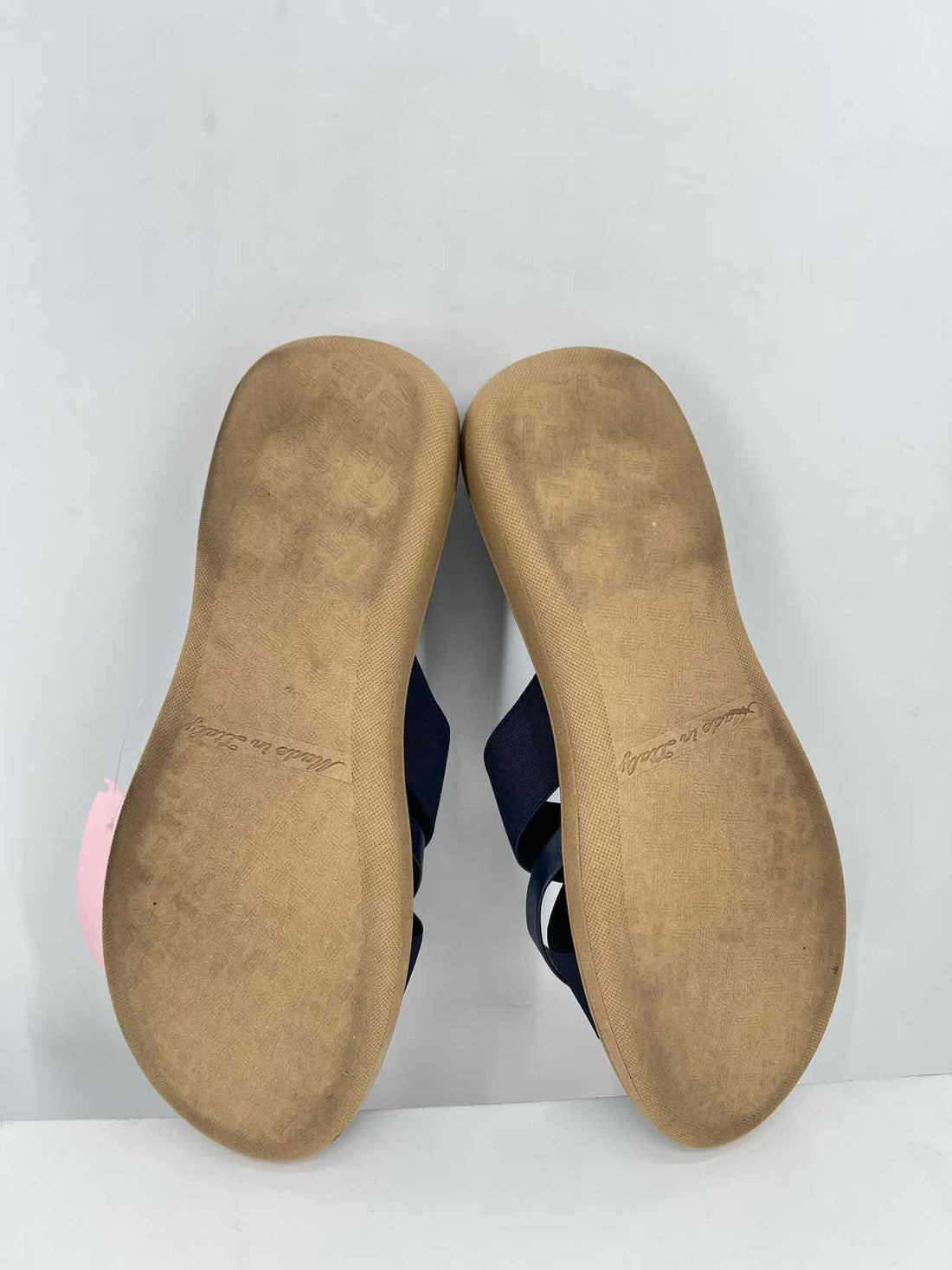 Italian Shoe Makers Women Size 9 Navy Sandals