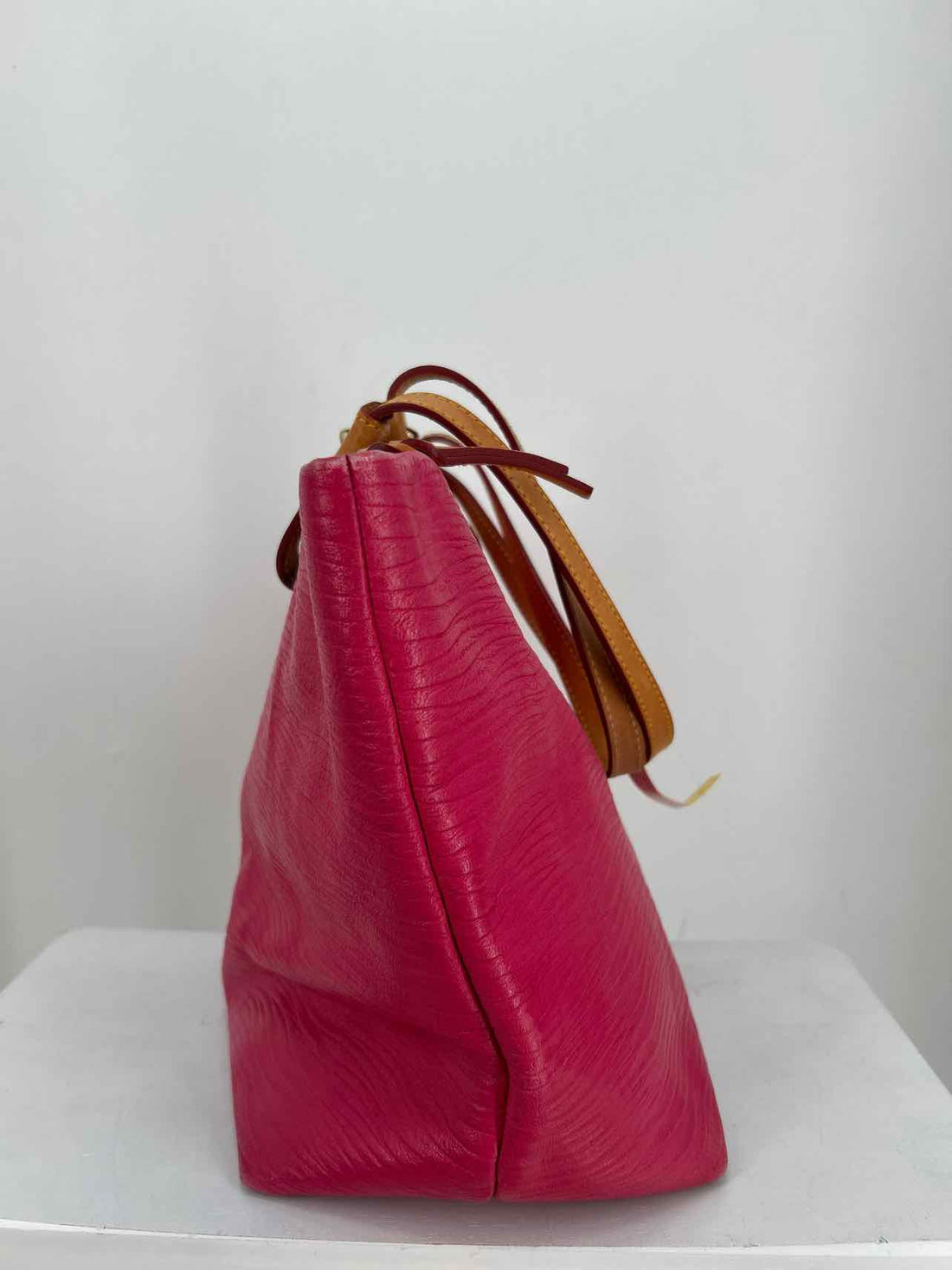 Dooney & Bourke Fuchsia Leather Pre Owned Tote