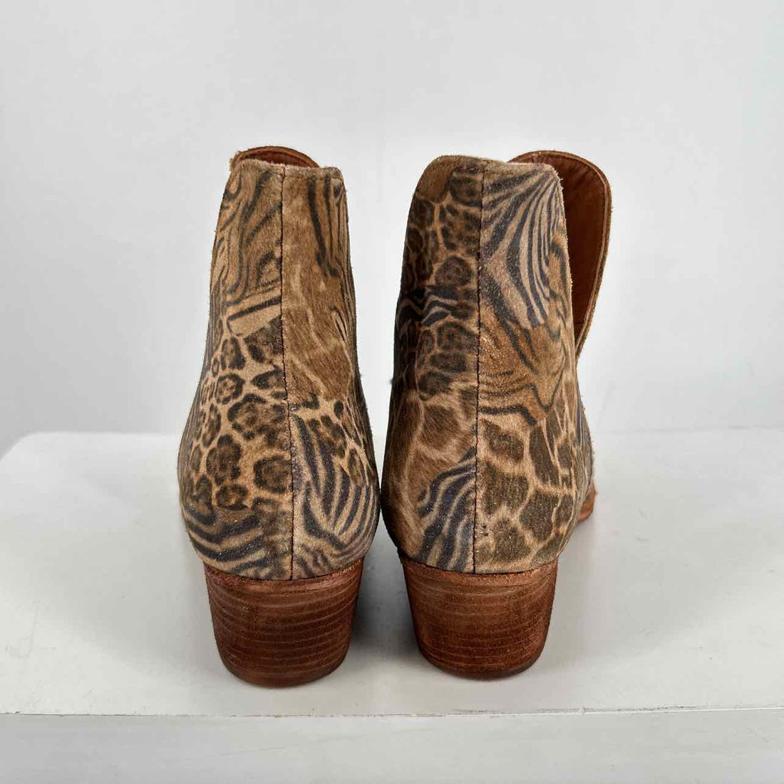 Free People Women Size 36 Animal Print Ankle Boot