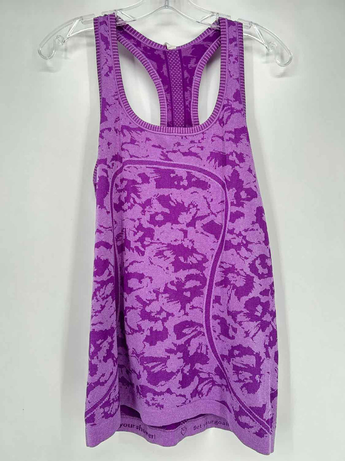 Lululemon Size 10 Purple Print Active Tops