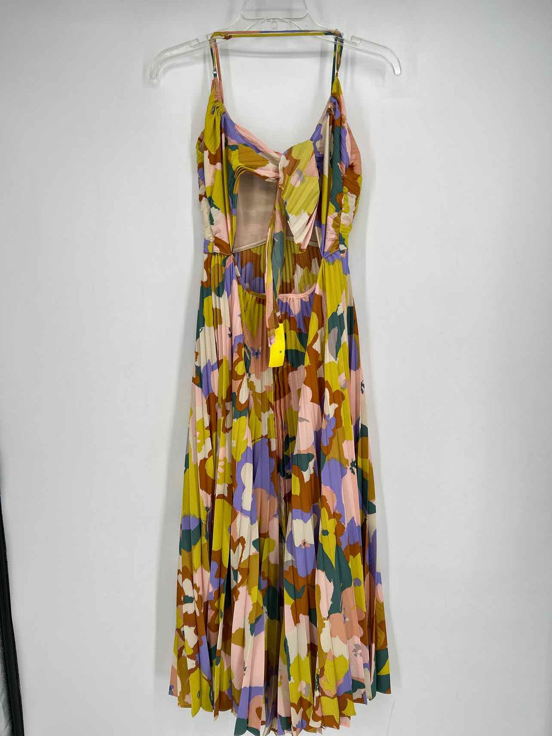 ASTR Size S White & Purple Floral Dress