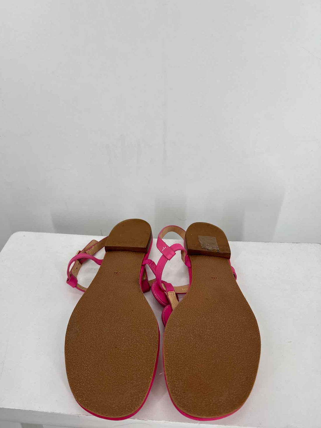 Jack Rogers Women Size 7 Pink Genuine Leather Sandals