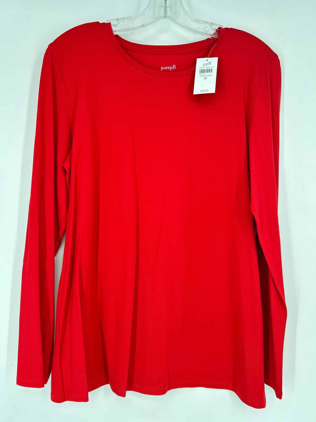 Pure Jill Size M Red NWT Long Sleeve