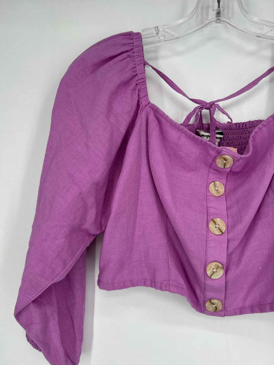 American Eagle Size M Purple Long Sleeve
