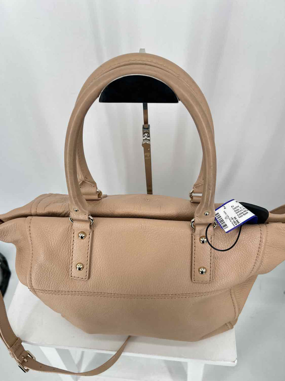 Kate Spade Beige Leather Satchel