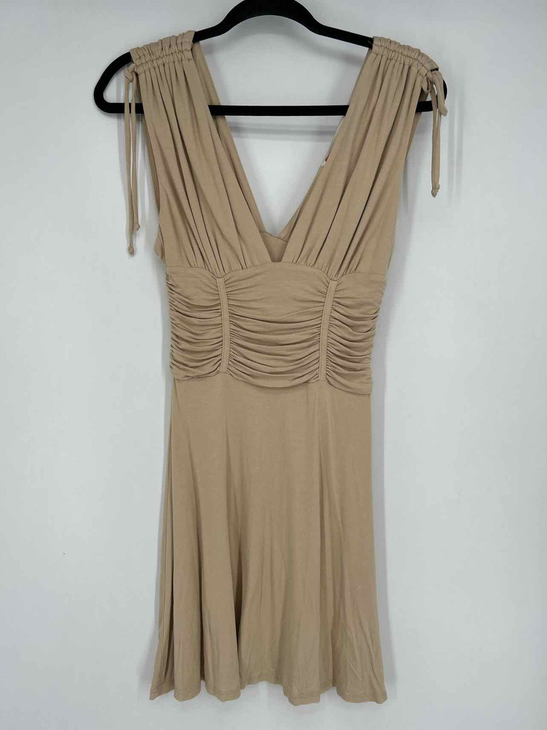 FP Beach Size XS Khaki Sleeveless Dress