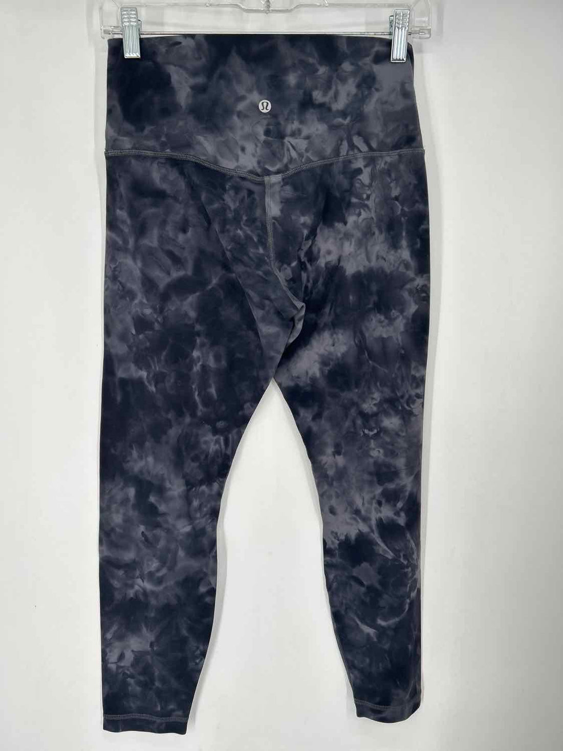 Lululemon Size 8 Grey Tie Dye Active Leggings