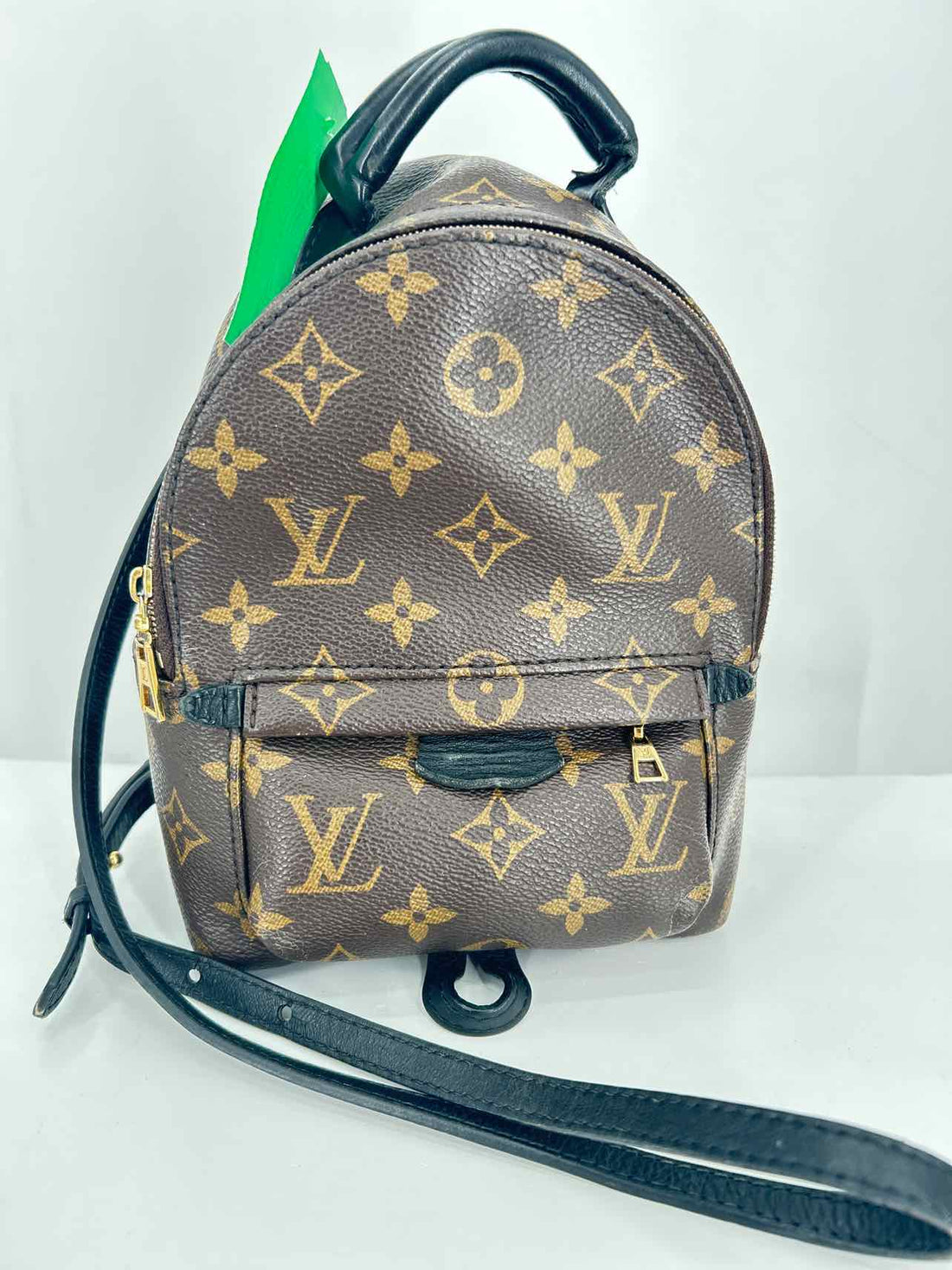 Louis Vuitton Palm Springs  Monogram Coated Canvas & Leather Pre Owned LUXURY
