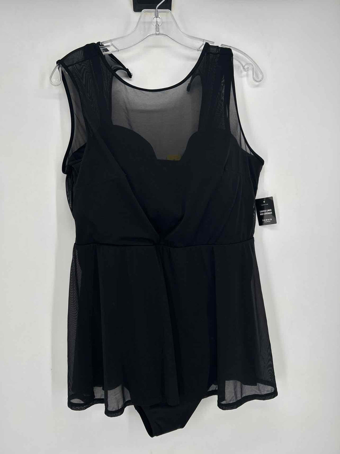 Torrid Size 2X Black NWT Swimsuit 1 Piece