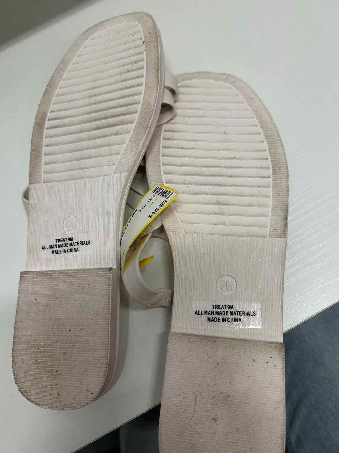 Rachel Zoe Women Size 9 White Sandals